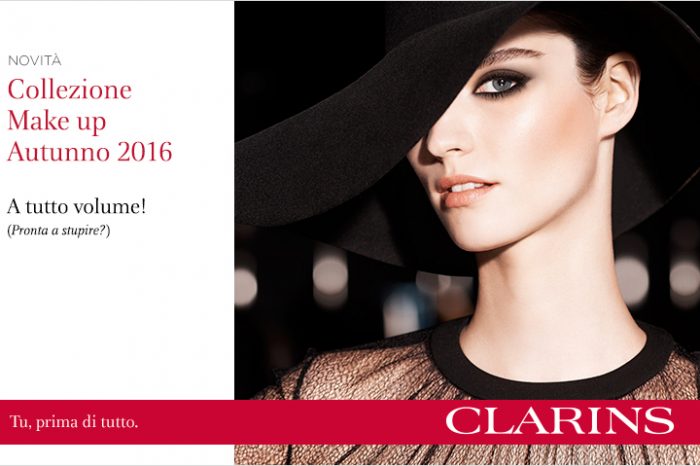 Make up, la collezione Clarins Autunno Inverno 2016/17: A tutto Volume!